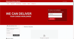Desktop Screenshot of dreamcoexpress.com